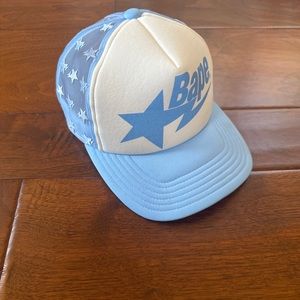 EMBROIDERED BAPE TRUCKER HAT